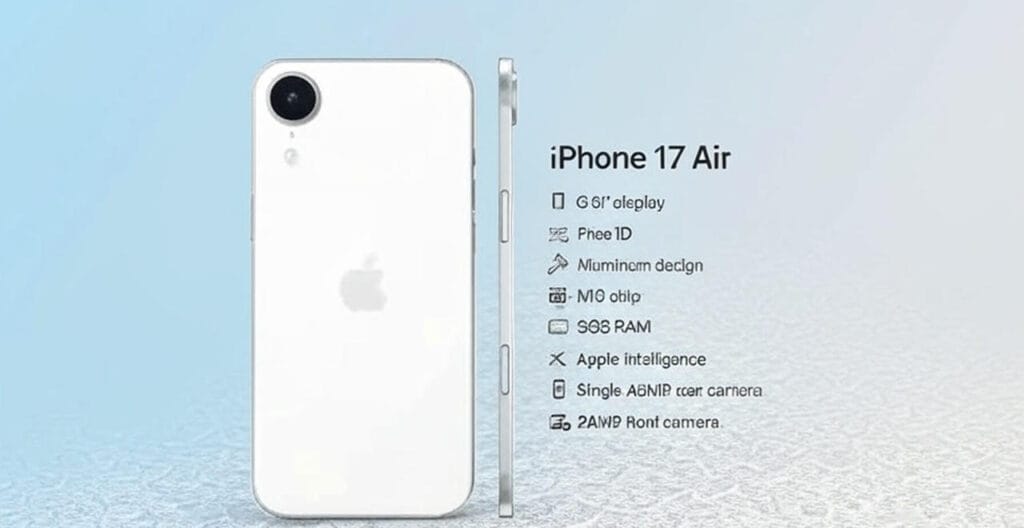 iphone 17 air spafication
