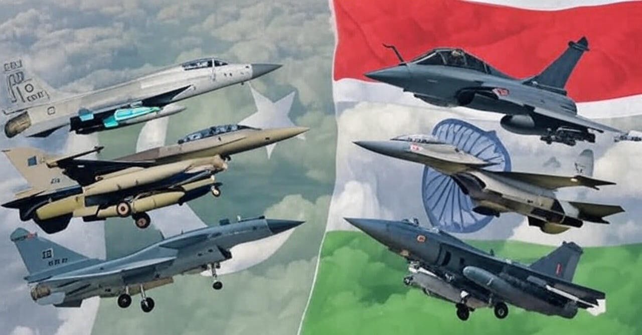 India-Pakistan Air Standoff Along LoC on August 4, 2025