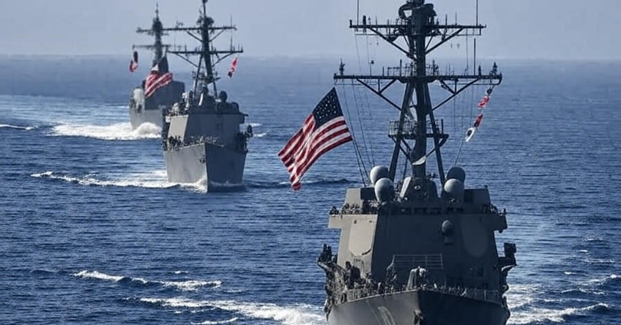 U.S Navy Escalates Tensions Near Venezuela